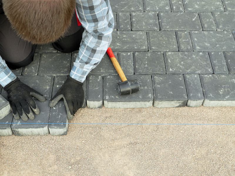 Driveway Pavers Repair detail