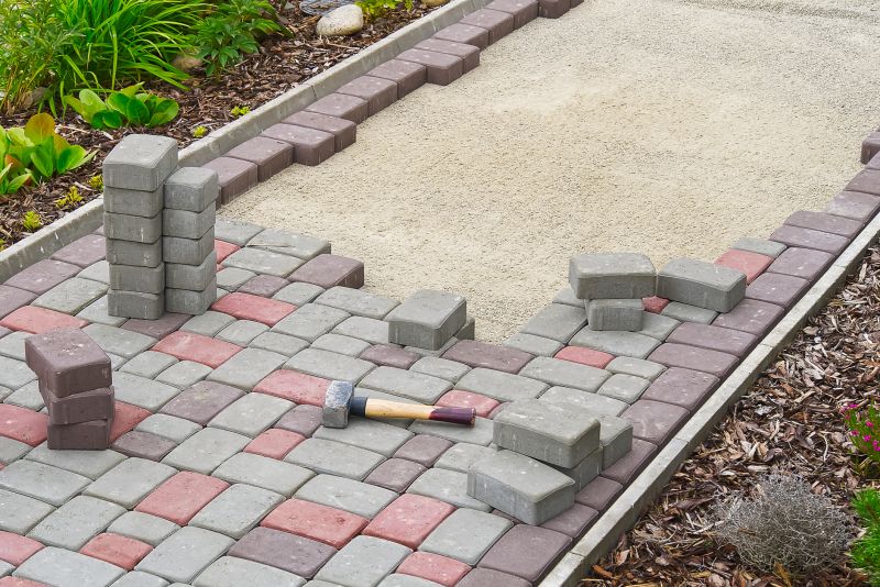 Paver Hardscape Installation