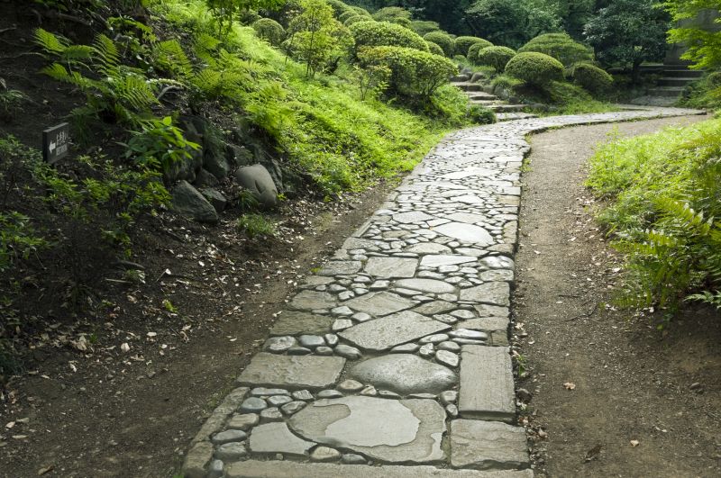 Natural Stone Pathway